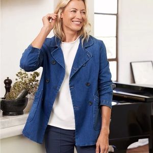 NWOT* FRANK & EILEEN Belfast Denim Coat